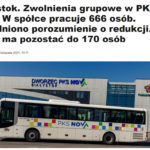 W PKS Nova poważna redukcja etatów. Tym samym firma opuszcza Gołdap