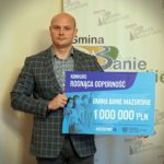 Gmina Banie Mazurskie z czekiem na milion złotych