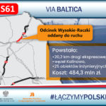 Z regionu. Udostępniamy kolejne kilometry szlaku Via Baltica. Odcinek S61 Wysokie – Raczki otwarty