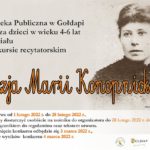 Biblioteka zaprasza. Konkurs „Poezja Marii Konopnickiej”