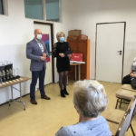 Wręczenie statuetek „Najaktywniejszy Czytelnik Gminnej Biblioteki Publicznej w Baniach Mazurskich”
