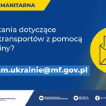 Zasady wysyłki pomocy humanitarnej na Ukrainę