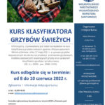 Zapraszają na kurs klasyfikatora grzybów świeżych