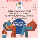 Indywidualne zajęcia z psychologiem