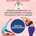 „Ruch to zdrowie”. Zapraszamy na zajęcia