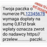 Uwaga na fałszywe smsy o uregulowanie należności