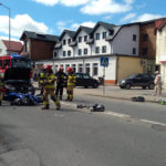 Policjanci pracowali na miejscu dwóch wypadków drogowych i zatrzymali nietrzeźwego kierującego