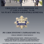 Zapraszamy powiatowe obchody Święta Policji w Gołdapi