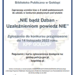 Zapraszamy do udziału w konkursie organizowanym przez KPP Gołdap