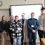 Gołdapscy policjanci w obliczu współczesnych zagrożeń – z młodzieżą o handlu ludźmi