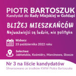 Piotr Bartoszuk – kandydat do Rady Miejskiej Gołdapi