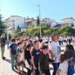 Uczniowie SP3 u stóp Olimpu