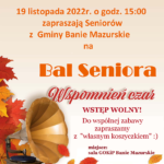 Banie Mazurskie zapraszają na dwie imprezy