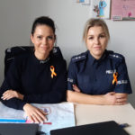 Gołdapscy policjanci dołączyli do Kampanii „Pomarańczowej Wstążki”