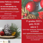 Zapraszają na warsztat „Stroik bożonarodzeniowy”