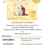 Zapraszają na świąteczne kolędowanie