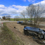 Kolizja aut we Wronkach