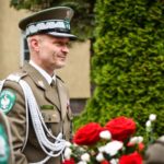 Przywitanie generała w Warmińsko-Mazurskim Oddziale Straży Granicznej