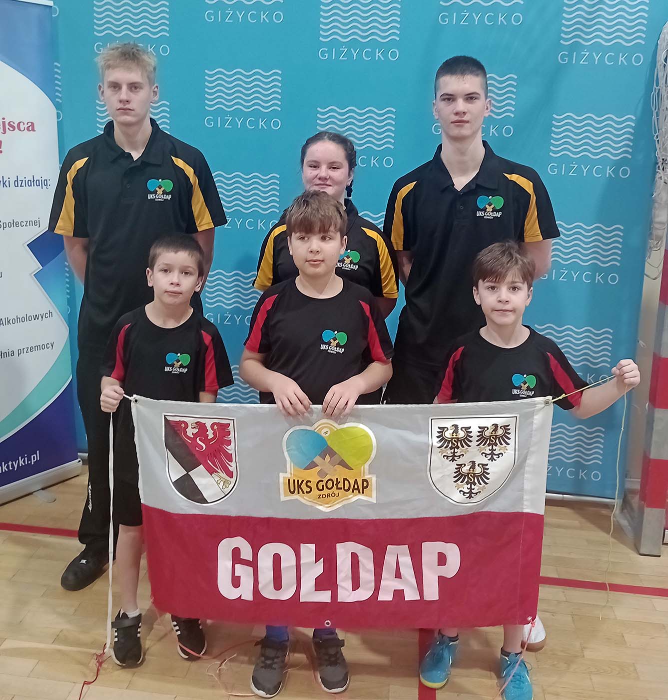 Tenis stołowy. W Giżycku wywalczyli sześć punktowanych miejsc