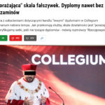 Inni napisali. „Porażająca” skala fałszywek. Dyplomy nawet bez egzaminów