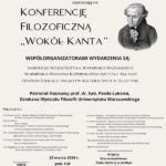 Zapraszają na konferencję filozoficzną – Wokół Kanta