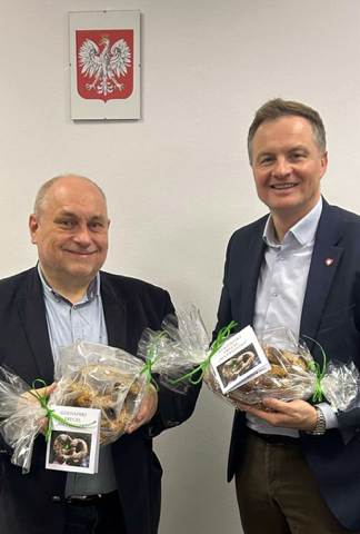 Rozmowy o parku narodowym i prapremiera… gołdapskiego precla