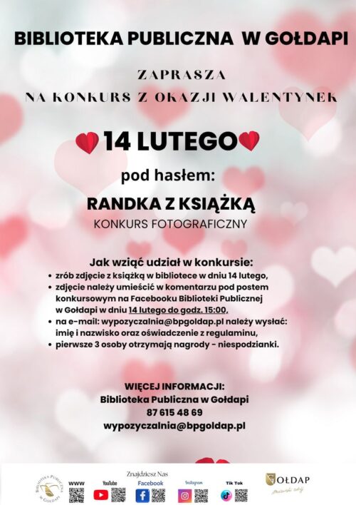 Zapraszają na „Randkę z książką’