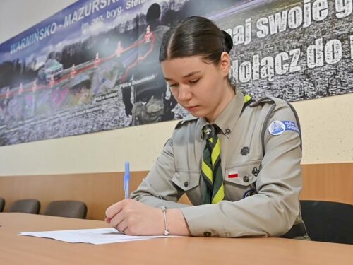 W-MOSG. Harcerka chce zostać jednym z nas