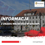 Informacja z Urzędu Miejskiego w Gołdapi