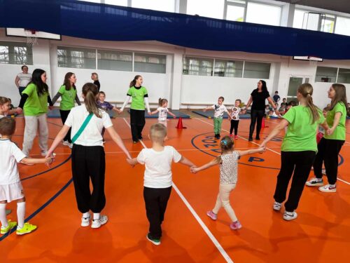 Małe gwiazdy sportu. Olimpiada Przedszkolaka w SP 3!