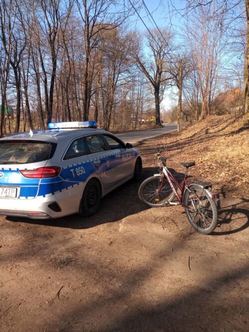 Policjanci zatrzymali pijanego rowerzystę