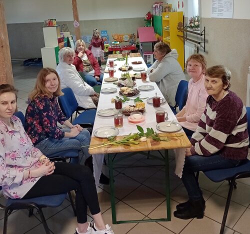 Dzień Kobiet w Świetlicy Wiejskiej w Żelazkach