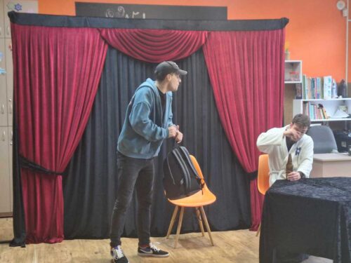 Teatrzyki profilaktyczne w Szkole Podstawowej w Boćwince