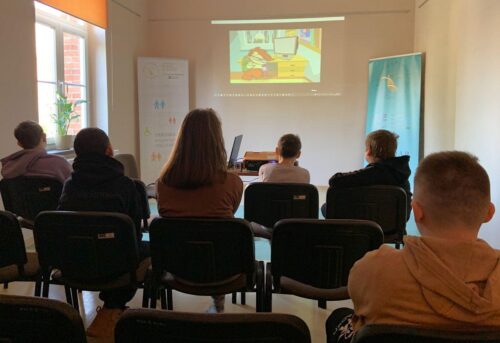 Bezpieczny Internet – lekcja dla uczniów ZPEW w Gołdapi