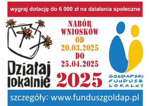 Działaj Lokalnie 2025 – rozpoczął się nabór wniosków