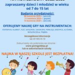 Rekrutacja do Szkoły Muzycznej