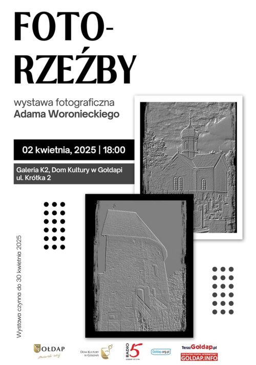 Zapraszamy na otwarcie wystawy „Foto-rzeźby” Adama Woronieckiego!