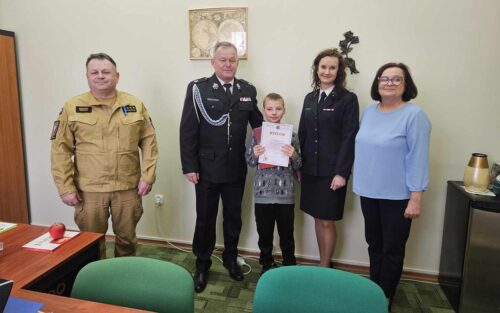 Wyróżnienie ucznia SP5 