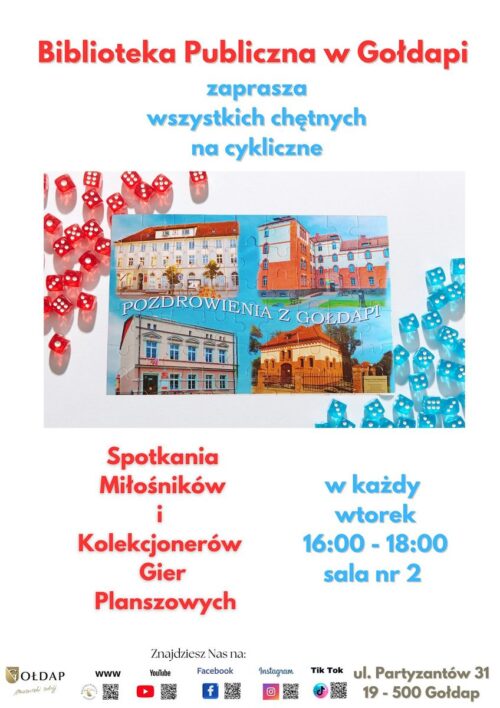 Klub Miłośników i Kolekcjonerów Gier Planszowych – dołącz do nas!