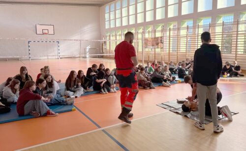 Spotkanie z Ratownikiem Medycznym w Szkole Podstawowej nr 3