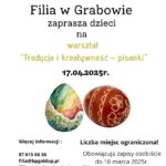 Zaprasza na literacko-twórczy warsztat wielkanocny