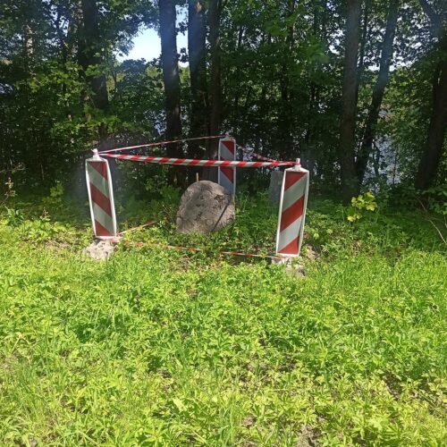 Kamień zabezpieczony