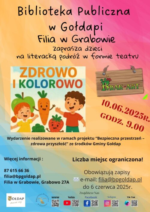 Magia teatru i książek czeka na dzieci