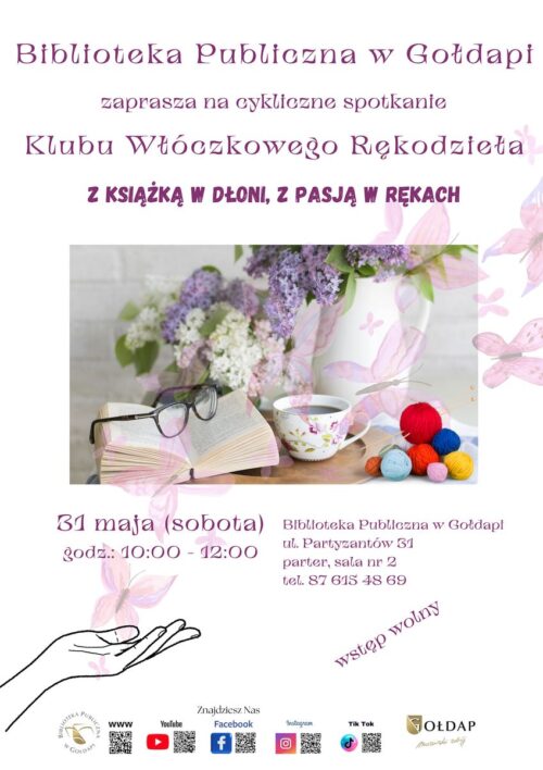 Z książką w dłoni, z pasją w rękach