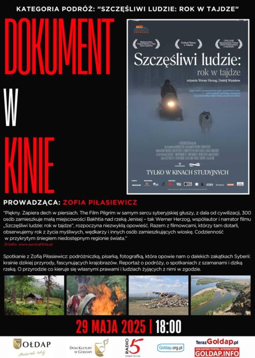 Zapraszamy miłośników kina dokumentalnego