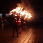 Flash Zone na IV Warmińskim Festiwalu Ognia i Światła w Biskupcu