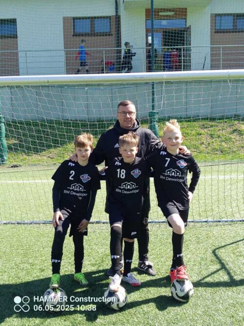 Konsultacja do kadry województwa z udziałem trzech zawodników Akademii Piłkarskiej 2017 Gołdap