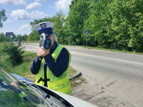 „Kurier pod kontrolą” – działania na drogach powiatu gołdapskiego