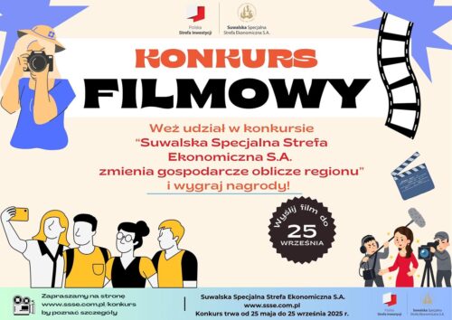 Konkurs Filmowy Suwalskiej SSE S.A. dla uczniów szkół branżowych i techników