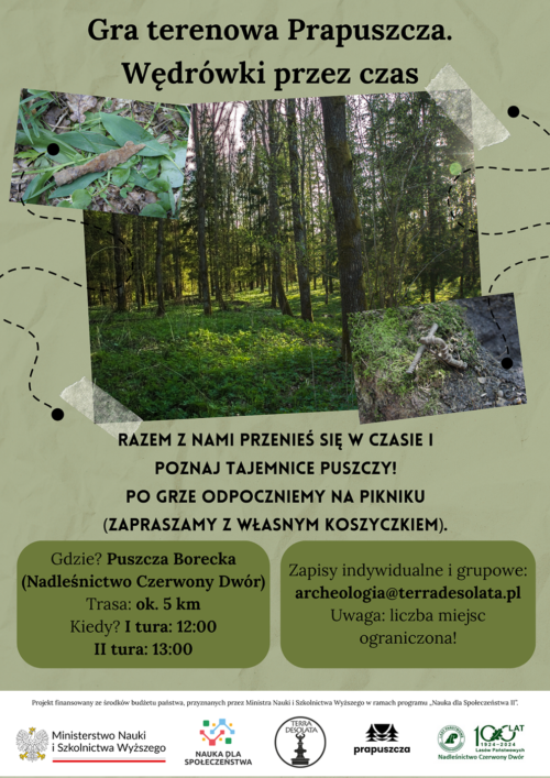 Zapraszają do udziału w grze terenowej